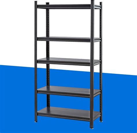 Buy Garage Shelving Heavy Duty Metal Shelving - 5 Tier Storage Shelves ...
