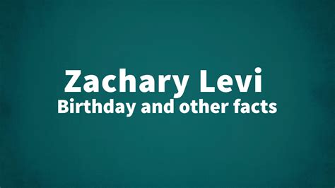 Zachary Definition at James Mansell blog