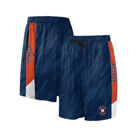 Houston Astros MLB Static Mesh Polyester Shorts - TRC, Inc. Sports ...