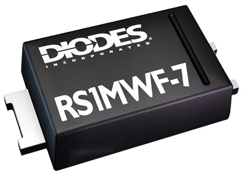 RS1MWF Surface-Mount Fast Recovery Rectifiers - Diodes Inc | Mouser