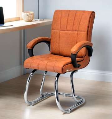 YagleIN S-Type Steel with Teakwood Arm Mesh Office Arm Chair Price in ...