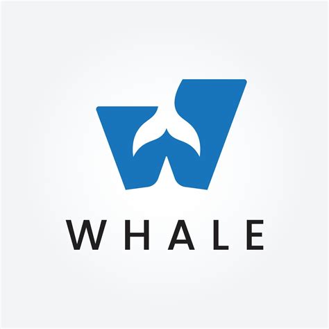 Letter W graphic of Whale tail sea aquatic logo icon 38345834 Vector Art at Vecteezy