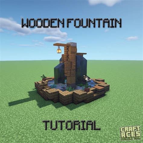 Image result for Minecraft Fountain Tutorial