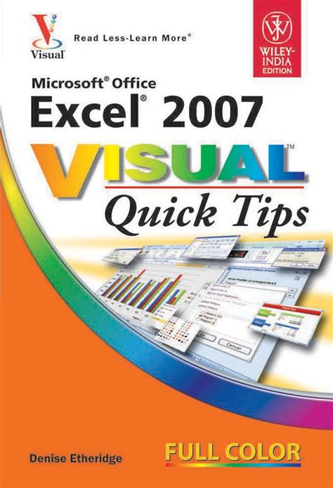 Buy Microsoft Office Excel 2007: Visual Quick Tips Book Online at Low ...