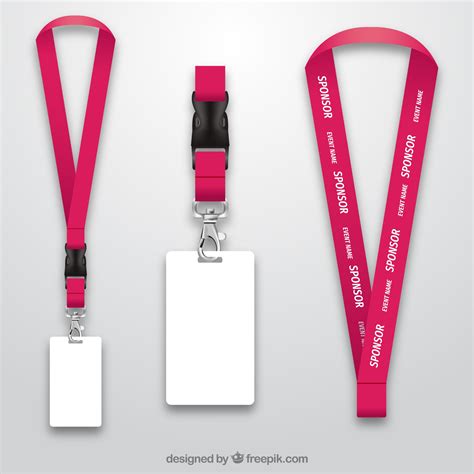 Id Lanyard Template