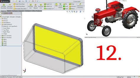 Image result for Solidworks Tutorial Tractor 24