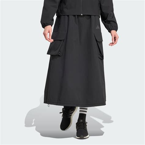 CLOTHING - City Tech Cargo Skirt - Black | adidas Qatar
