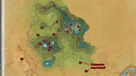 Где найти анемокулы в genshin impact карта