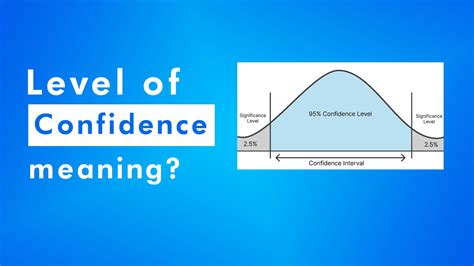What is meant by the term level of confidence? - crawlr.in