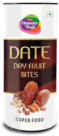 Gummy Trail Date Dry Fruit Bites | Khajoor Bites | Rich in Protein and ...