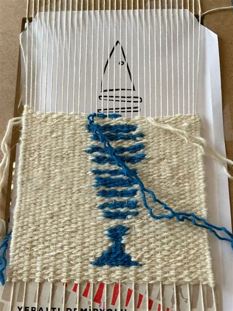 Image result for Weaving On a Frame Loom with Patterns