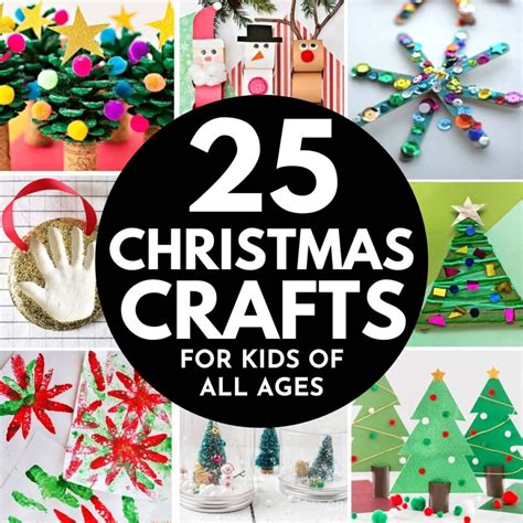 25 Christmas Crafts for Kids - Busy Toddler