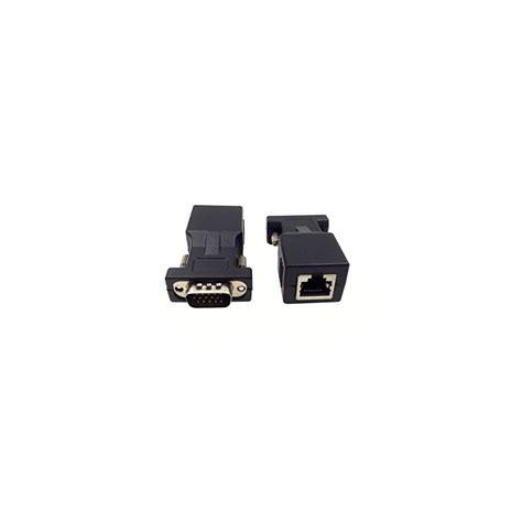 Buy Halokny VGA Extender Over Ethernet Adapter, VGA 15 Pin Male to CAT5 ...