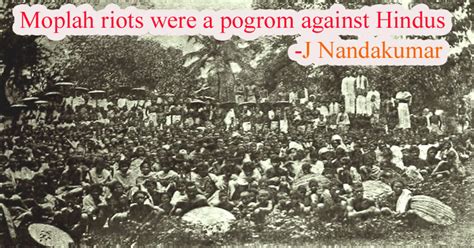 Moplah riots were a pogrom against Hindus