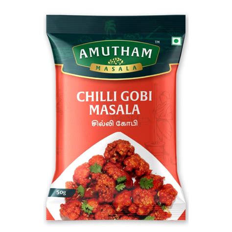 Authentic Chilli Gobi Masala – Amutham Masala