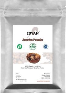 Idyah Reetha/Ritha/Soapnuts (Sapindus Mukorossi) Powder For Silky ...