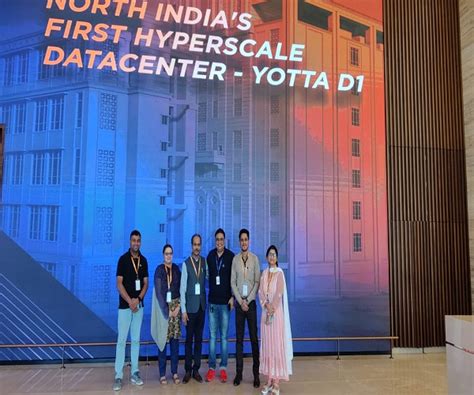 Visit to Yotta Data Center, Greater Noida,GautamBudh Nagar | Its pg