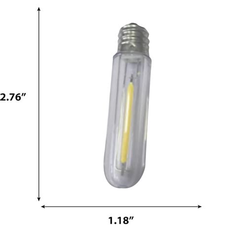 Harbor Breeze White LED Mini String Light Bulbs LBL0.8W-2(T13) at Lowes.com