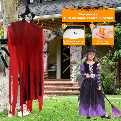 LemonLegend Halloween Decorations Outdoor - 78” Moving India | Ubuy