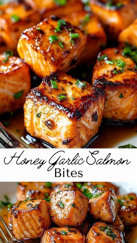 Cozy Winter Dinners: Honey Garlic Salmon Bites | Salmon recipes ...