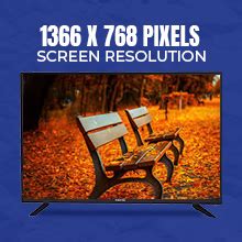 eAirtec 81 cms (32 inches) HD Ready LED TV 32DJ (Black) (2022 Model ...