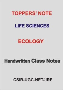 Life Sciences Ecology Class Notes For UGC NET CSIR Entrance: Buy Life ...