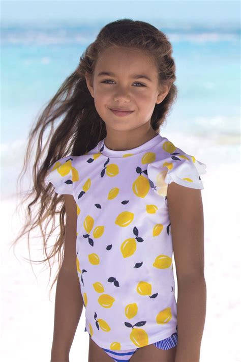 Sunuva Sicilian Lemon 3-Piece Girls Swim Set (Size 9/10 left) | Swim ...