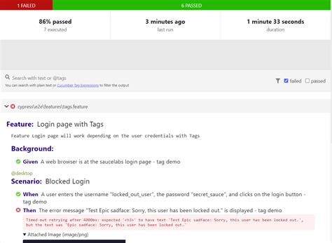 Image result for Cypress Cucumber Example