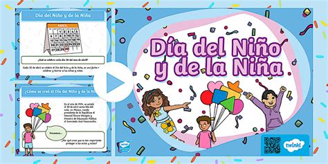 PowerPoint: Día del Niño y de la Niña (teacher made)