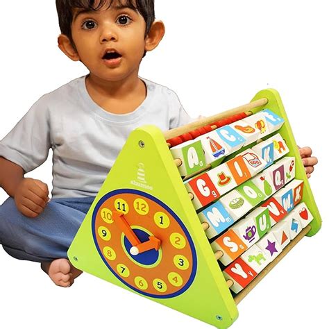 Buy Shumee's 5-in-1 STEM Activity Triangle | Engage Your Baby with ABCD ...