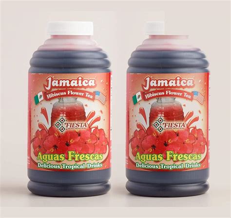 Amazon.com: Rica Jamaica Drink Mix - 64 Fluid Ounce Concentrate - Makes ...