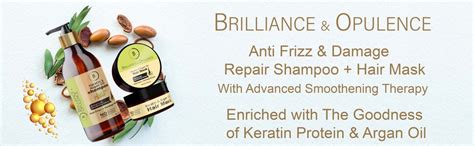 Buy Brilliance & Opulence Keratin & Argan Oil Shampoo + Hair Mask ...
