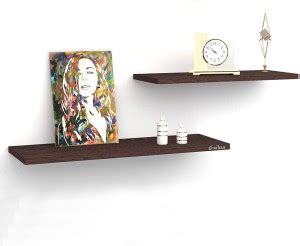 ANIKAA Wall Shelf/ Floating Wall Shelves/ Book Shelf Particle Board ...