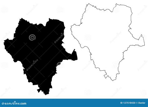 Durango map vector stock vector. Illustration of america - 127518430