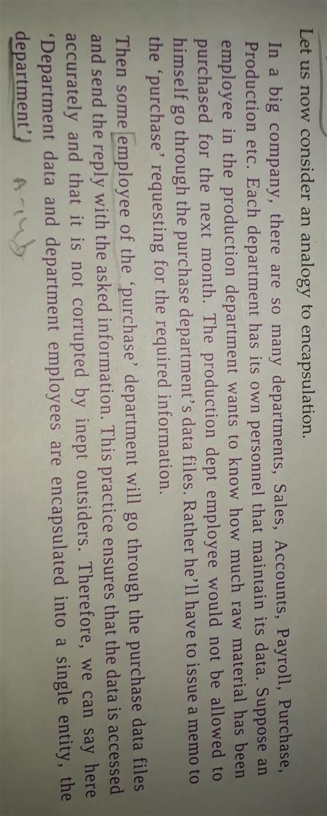 daily life example of encapsulation - Brainly.in