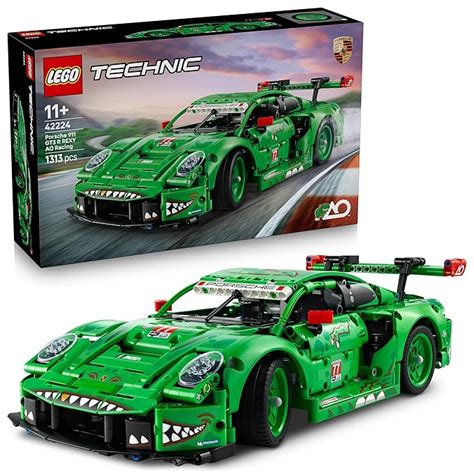 LEGO Technic Porsche 911 GT3 R Rexy AO Racing Car - Model Car Building ...