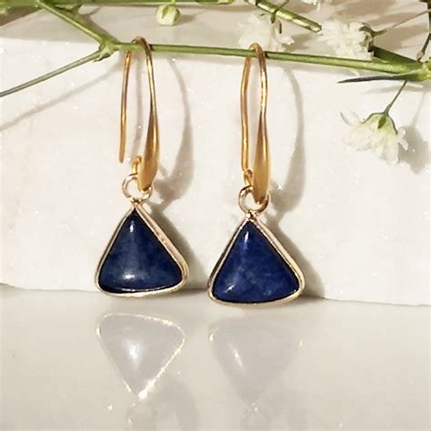 Buy Lapis Lazuli Earring Online In India - Etsy India