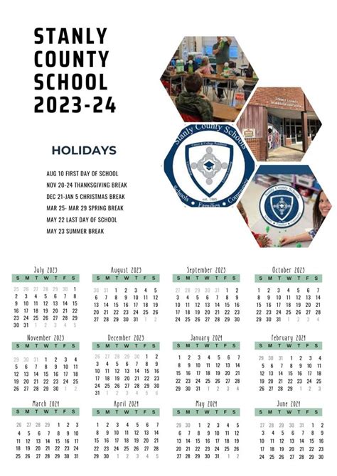 Stanly County Court Calendar 2024 - USCourtCalendar.com