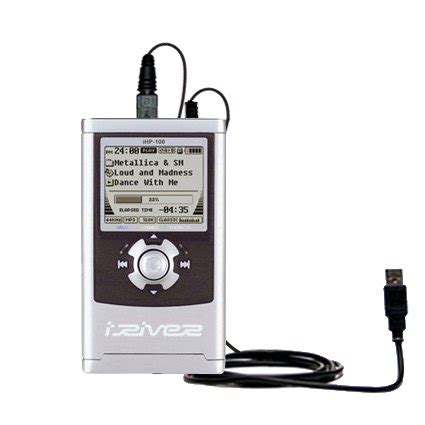 Gomadic USB Data Hot Sync Straight Cable designed for the iRiver H110 ...