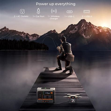 BLUETTI Premium Series IP65 504Wh 600-Watts Portable Power Station ...