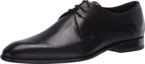 Buy Hugo Boss Men's Dress Appeal Leather Lace Up Derby Uniform Shoe ...