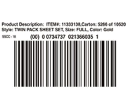 Sensitive Bar Code