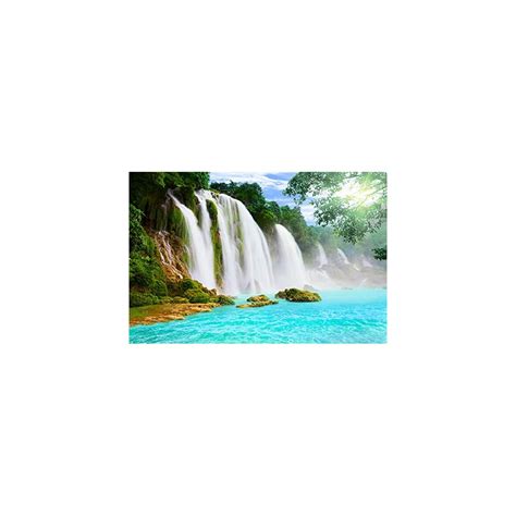Buy Picture Sensations® Canvas Texture Wall Mural, Landscape Mountain ...