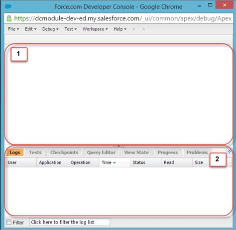 Image result for Salesforce Developer Console