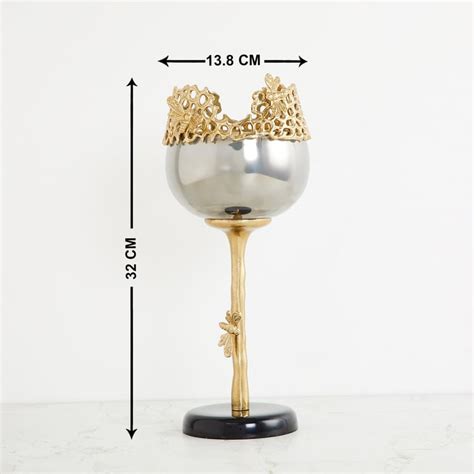 Buy Get The Look Honey Bee Textured Candle Holder from Home Centre at ...