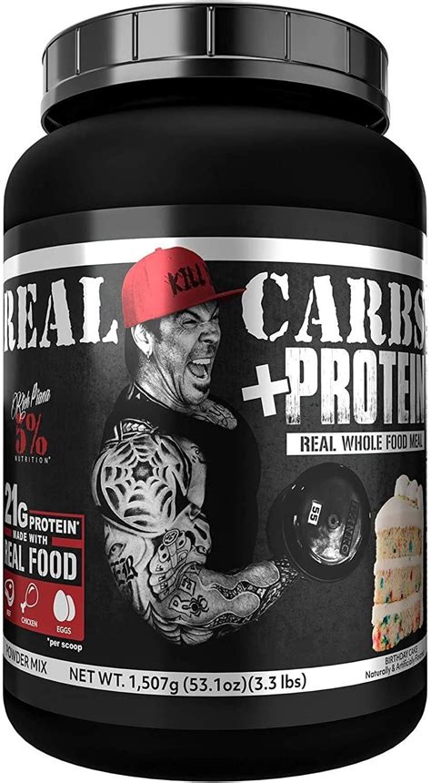 Rich Piana 5% Nutrition Real Carbs Protein | Clean India | Ubuy