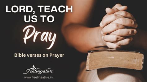 50 Encouraging Bible Verses About Prayer - Feeling Alive