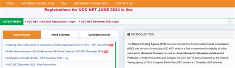 UGC NET June 2024 Application Date Extended; Apply Online at ugcnet.nta ...