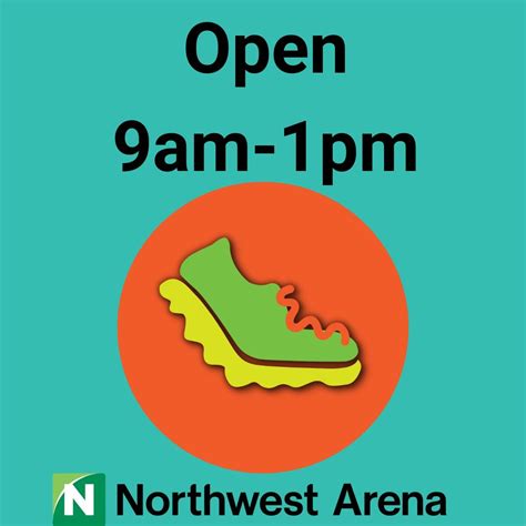 Walking Track Hours - Northwest Arena