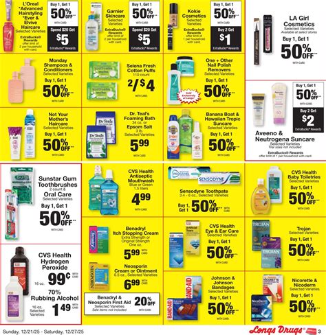 Longs Weekly Ad (3/1/26 - 3/7/26) Drug Store Sales Flyer